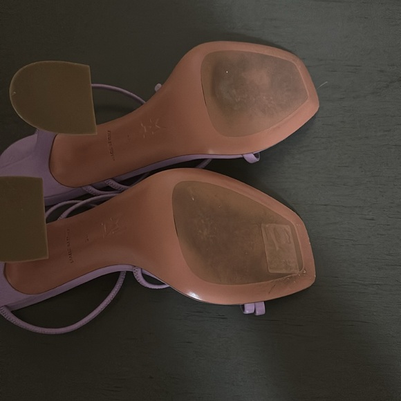 Amina Muaddi sandles warn once - Picture 5 of 6